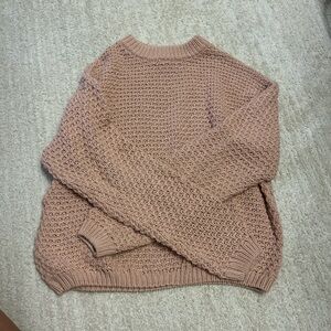 Light pink sweater from target, size medium
